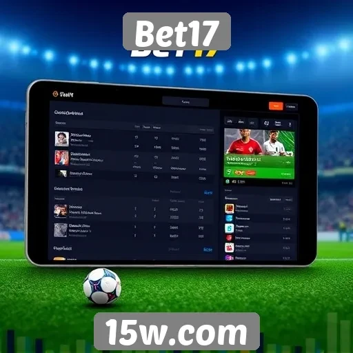 Novas funcionalidades no site de apostas Bet17