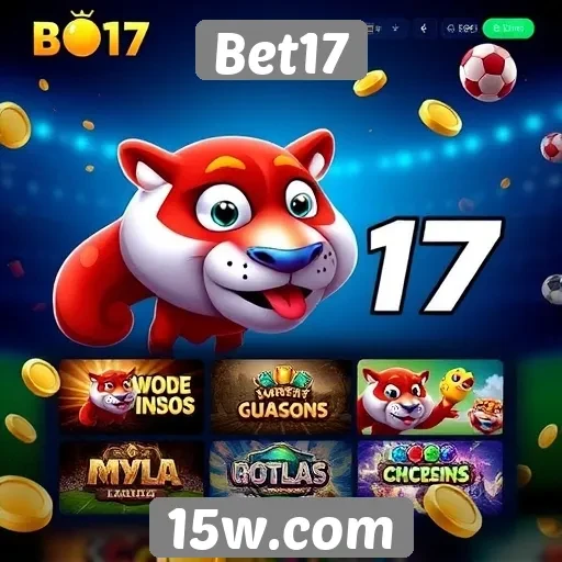 Jogos populares disponíveis no Bet17 em diversas categorias